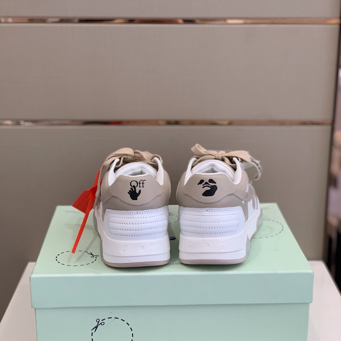 OFF WHITE™ C/O VIRGIL ABLOH OUT OF OFFICE LOW-TOP LEATHER SNEAKERS "OOO"