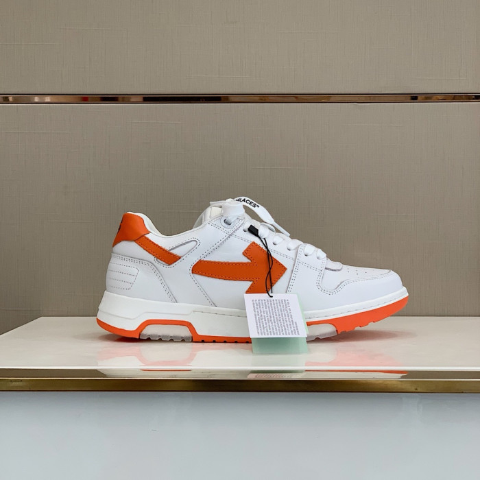 OFF WHITE™ C/O VIRGIL ABLOH OUT OF OFFICE LOW-TOP LEATHER SNEAKERS "OOO"